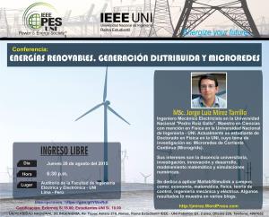 conferencia_energias renovables generacion distribuida microgrid agosto 2015